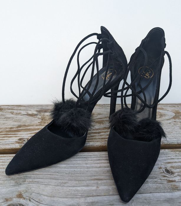 Туфлі жіночі 38 чорні. Made in Italy.