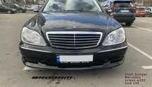 Бампер стиль AMG передний Mercedes S class W220 рестайлинг