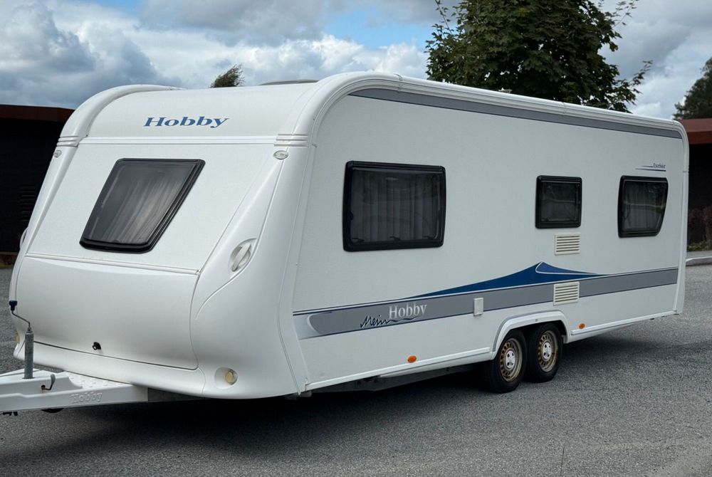 Hobby Excelsior  Bardzo ładna i zadbana przyczepa Hobby z ogrzewaniem podłogowym