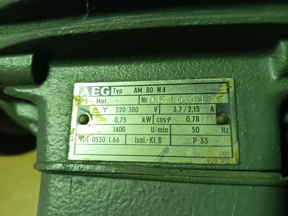 Motores elétricos AEG
