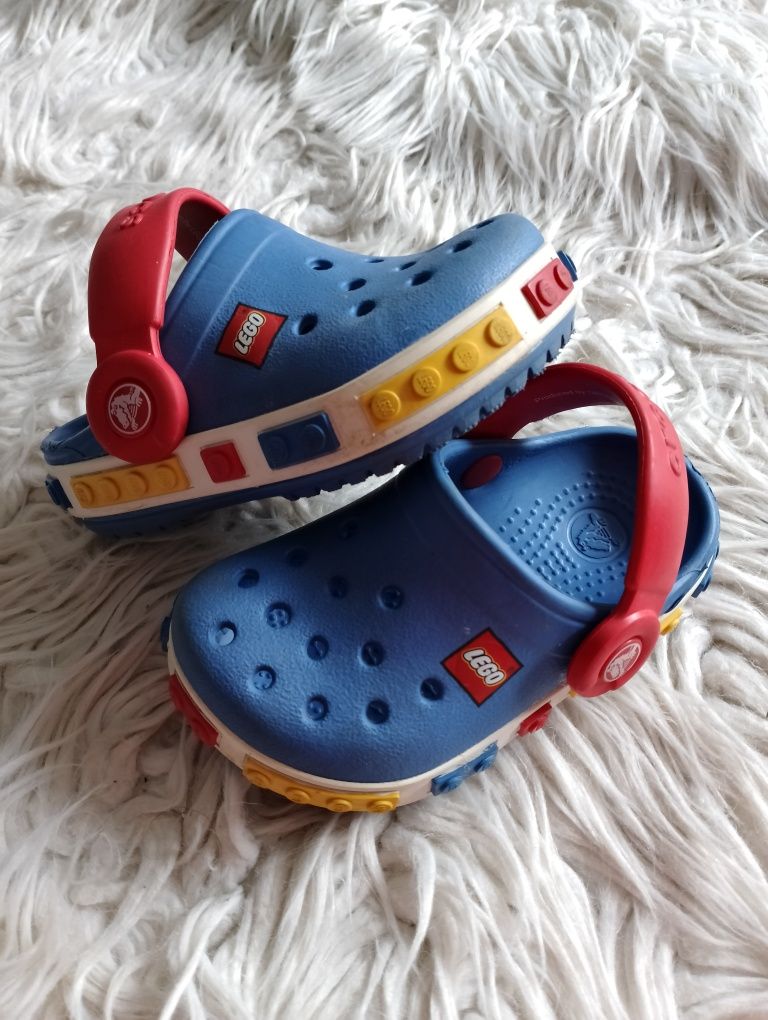 CROCS LEGO buty klapki sandały C4/5 wkładka max 13 cm buty do wody