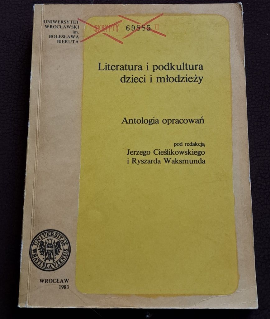 Literatura i podkultura dzieci i młodzieży. Red. J. Cieślikowski.