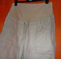 spodnie ciązowe biodra 112 cm len