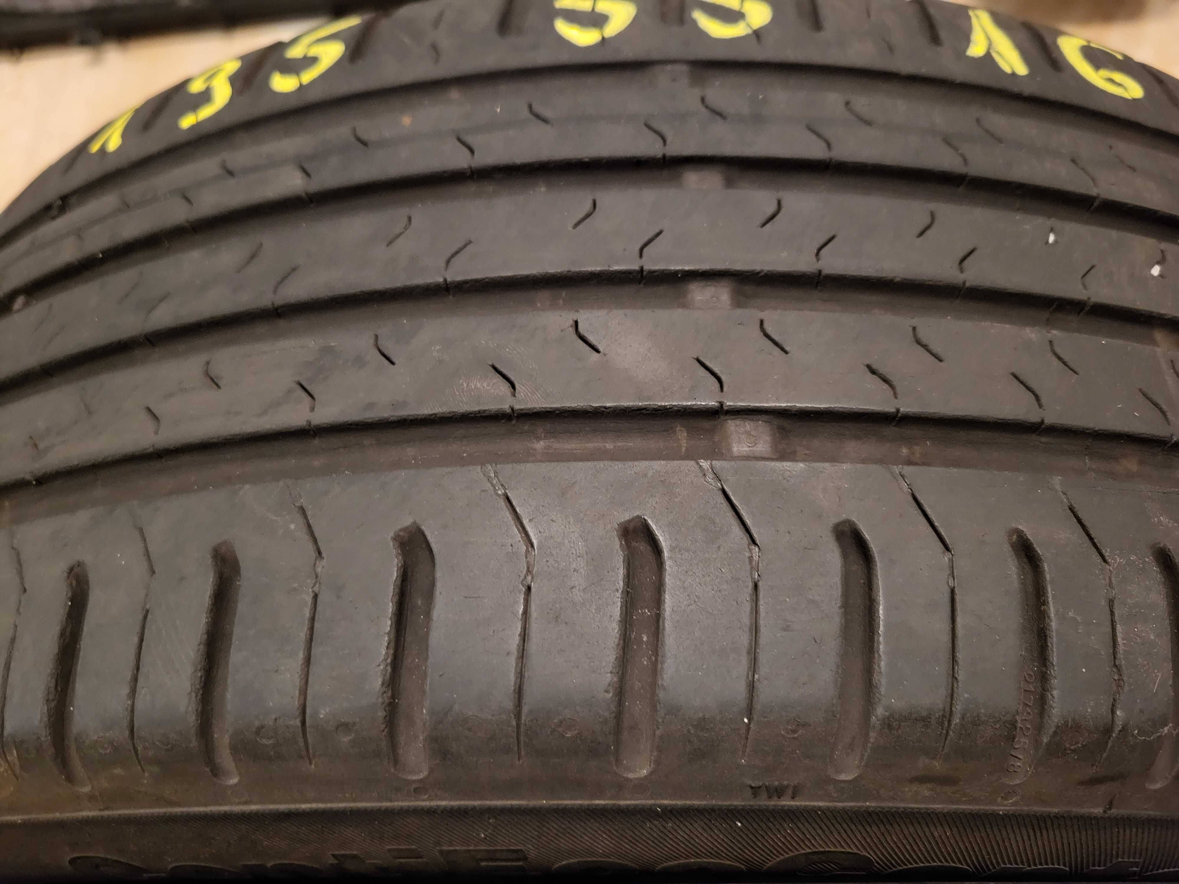 195/55r16 87H 2szt 5mm LETNIE CONTINENTAL ContiEcoContact 5