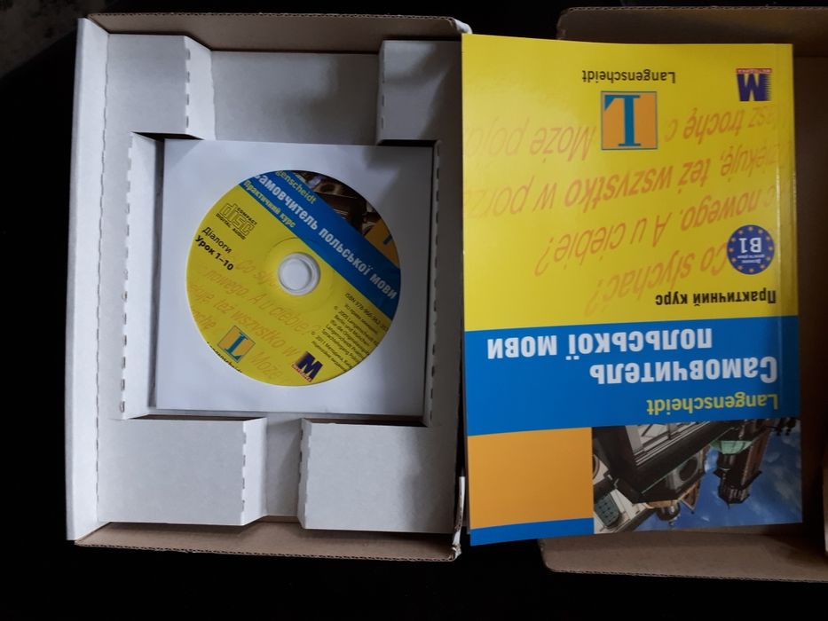 Самовчитель польської мови підручник та 4 диски