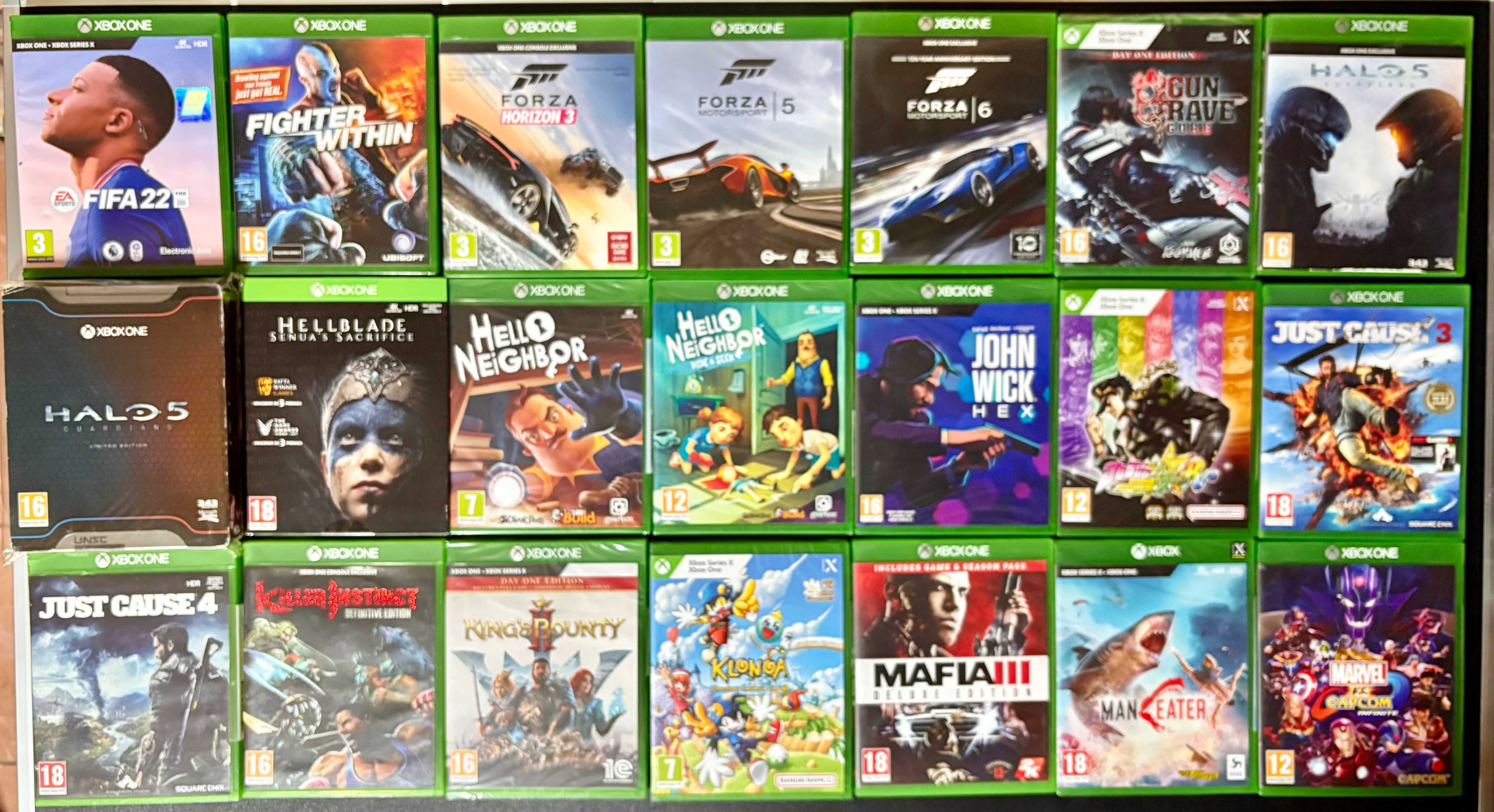 JOGOS XBOX ONE/ SERIES X || Portes Grátis || (venda à unidade)