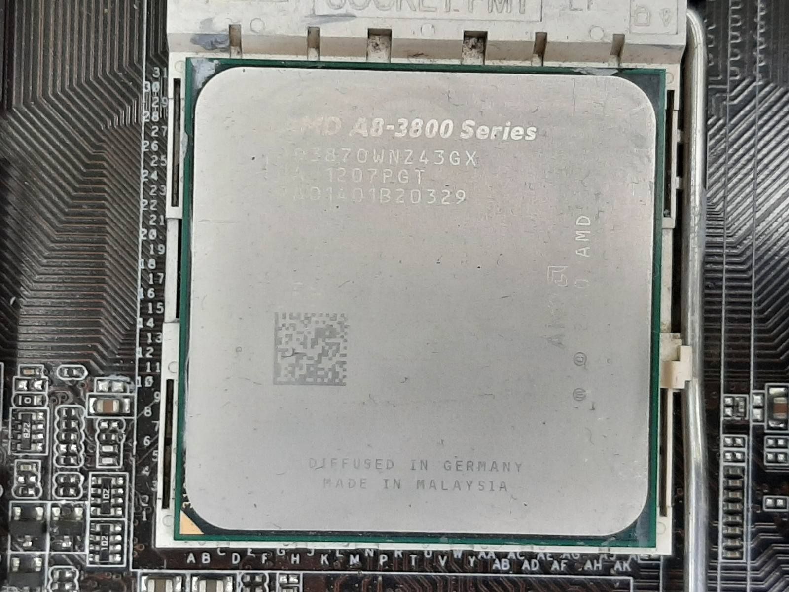 Материнская плата AM3 AMD A8 3700K-3.0