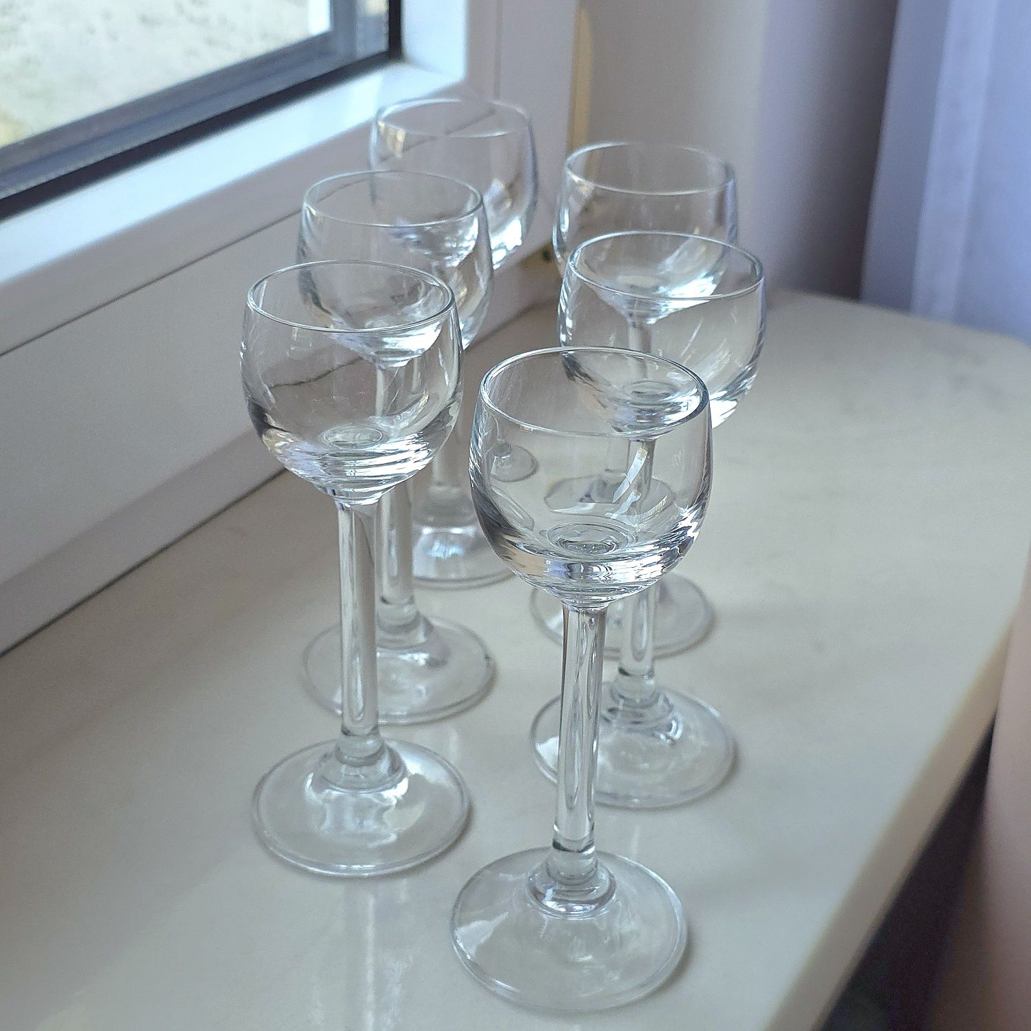 Zestaw kieliszków kieliszki 6szt