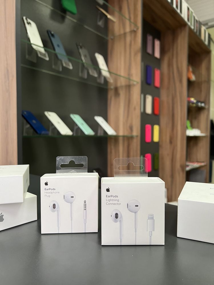 Наушники Apple EarPods Lightning Original 100% в упаковке