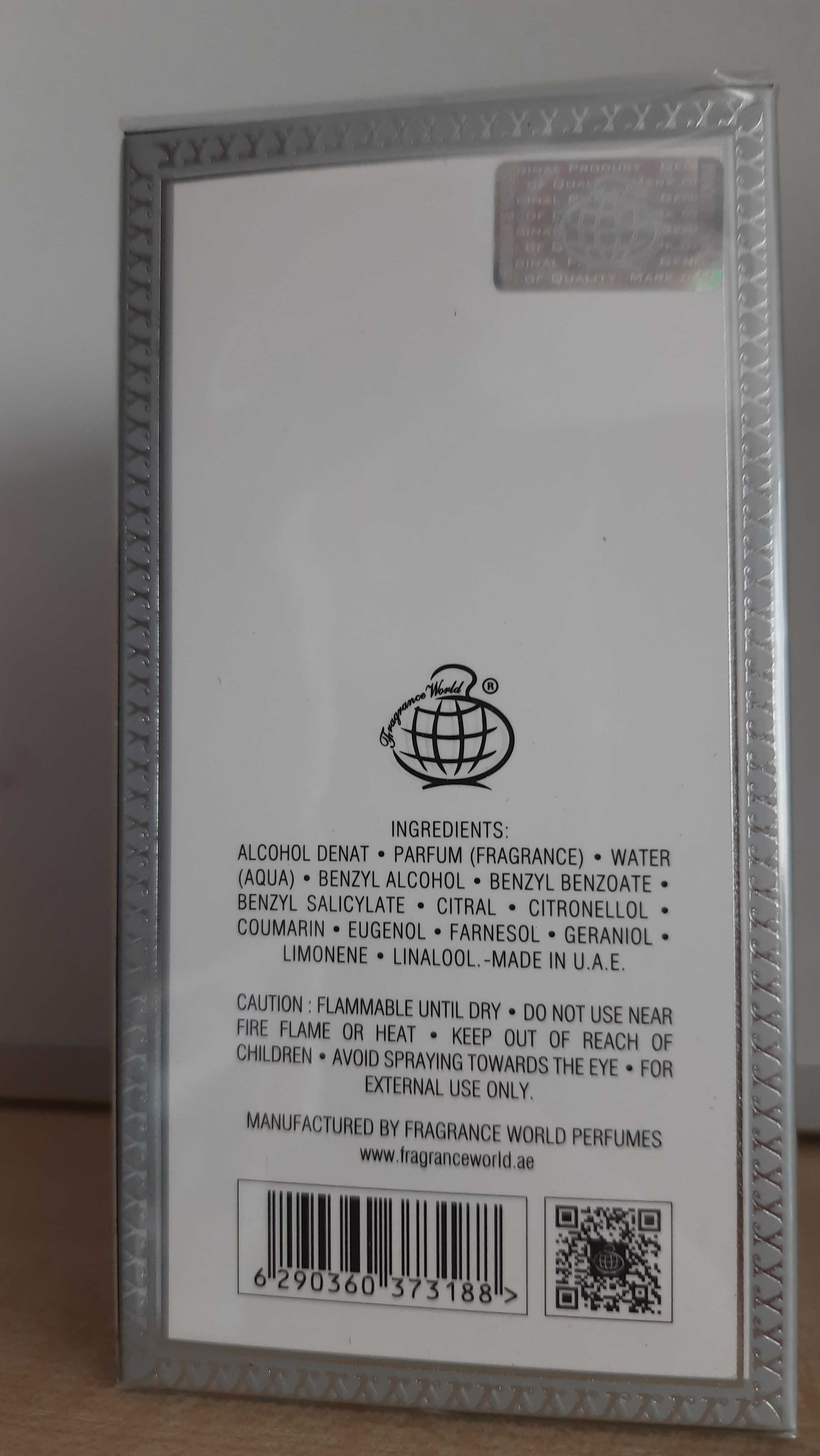 Fragrance World Jacques Yves L’infinite 100 ml EDP insp LV L’Immensité