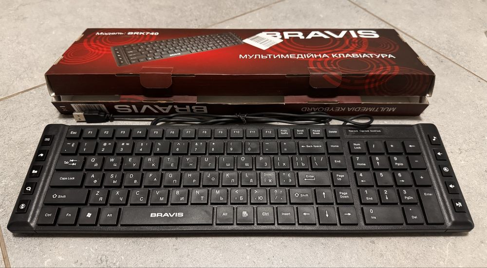 Клавіатура Bravis, Genius