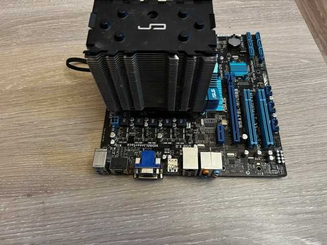 ASUS M5A78L-M/USB3 + PROCEK AMD FX8350 + ram ddr3 16gb/1600mhz