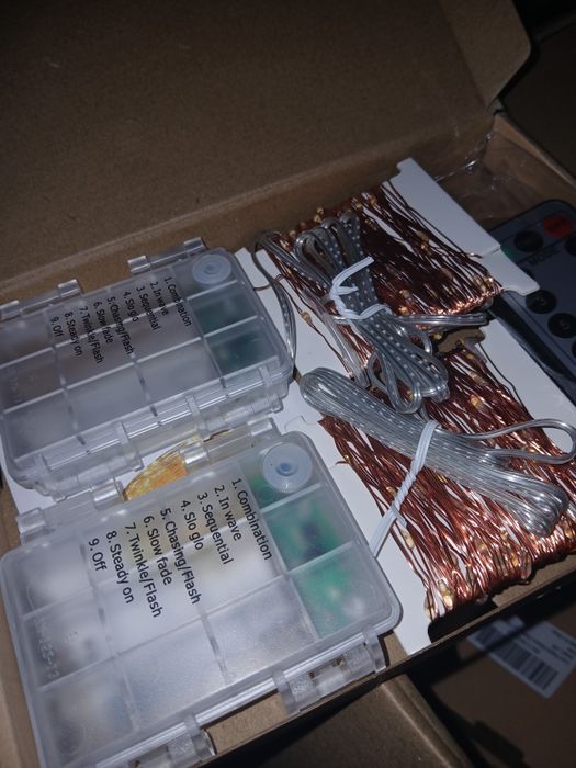 Lampki led na pilota