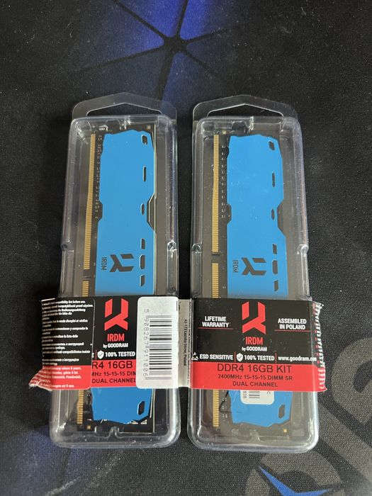Оперативна пам’ять DDR4 GOODRAM IRDM 16GB KIT (2x8GB)
