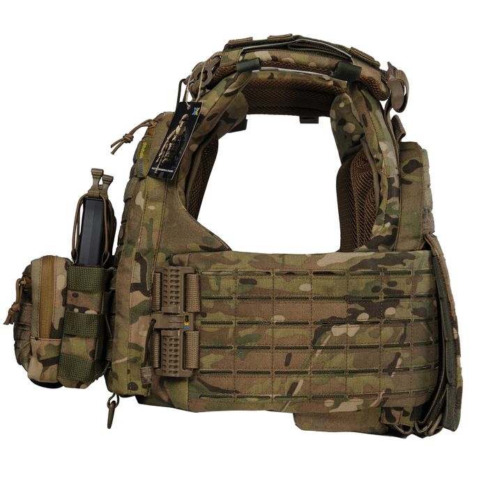 плитоноска Warmor Gen.6 + підсумок органайзер під 3 магазини. Мультик.