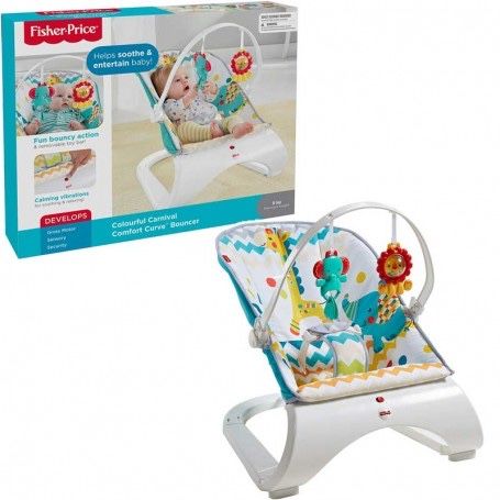 іграшкове Крісло-гойдалка качалка 3в1 КОМФОРТ FISHER PRICE