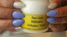 Gel orgânico para unhas trifásico
