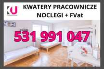KWATERY Pracownicze, 54 miejsca, LUBLIN noclegi dla firm + FVat