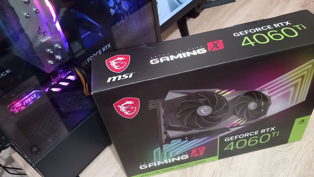 RTX 4060 Ti 8GB GDDR6 Gaming X MSI (GeForce RTX 4060 Ti GAMING X 8G)