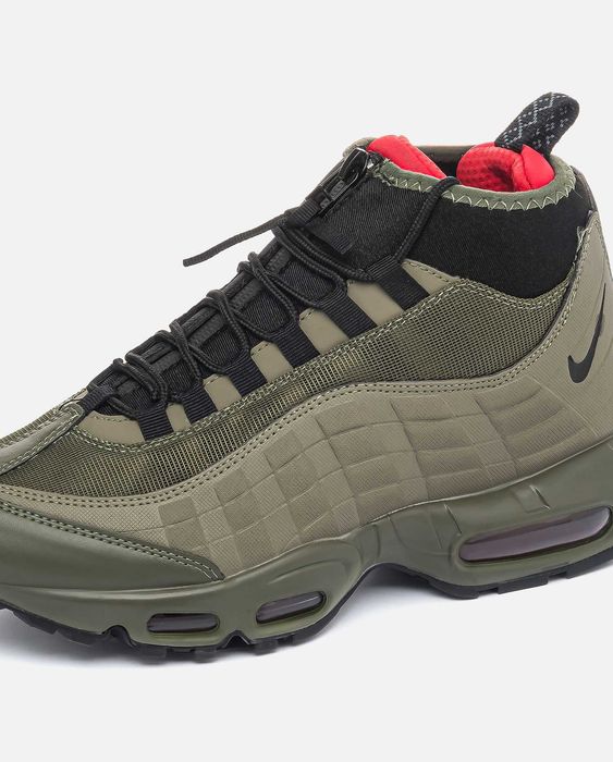Мужские зимние кроссовки Nike Air Max 95 Sneakerboot "Green" 40-45