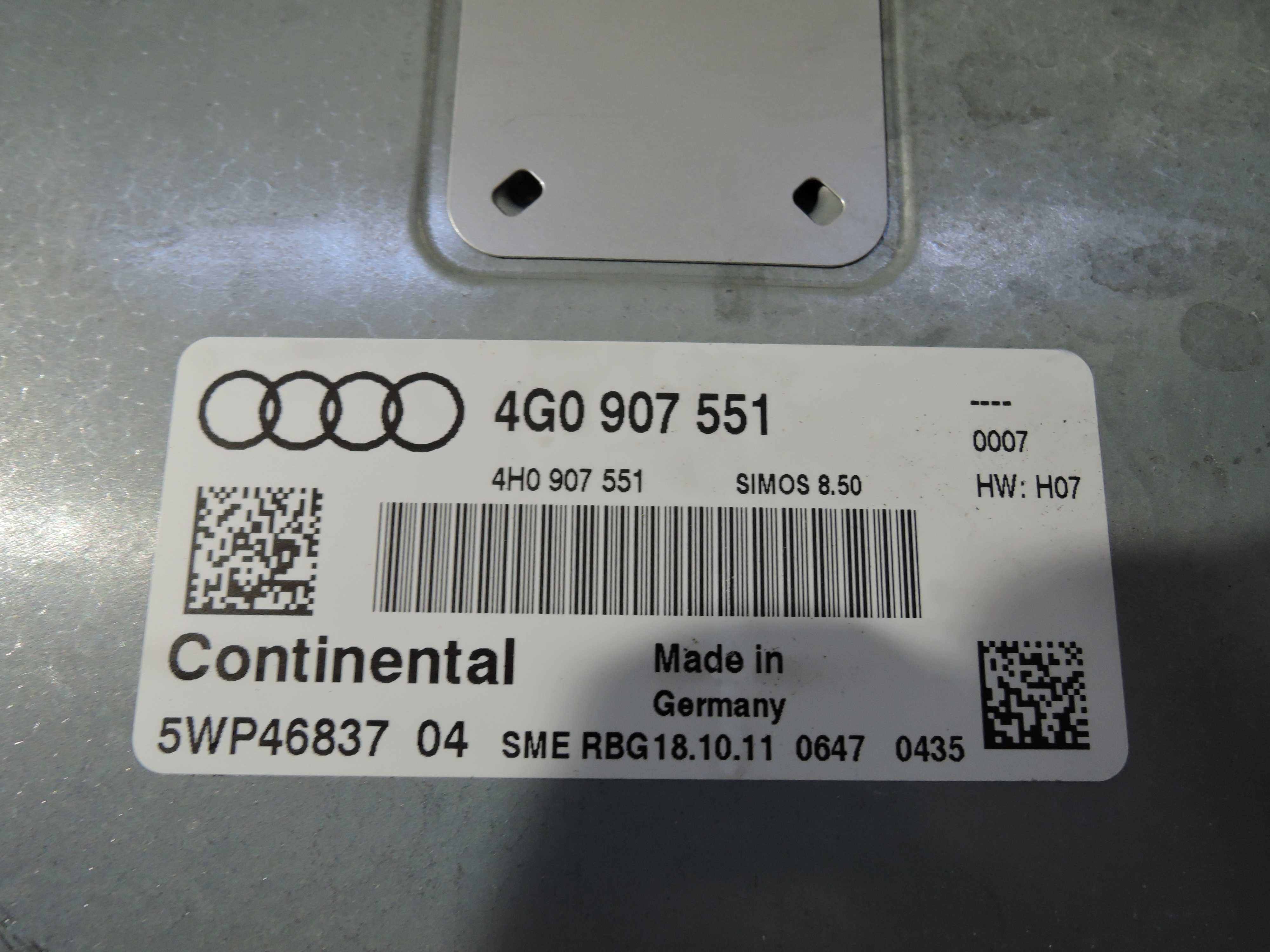 Komputer Sterownik Silnika AUDI A6 C7 A7 3.0 TFSI 4G0.907.551