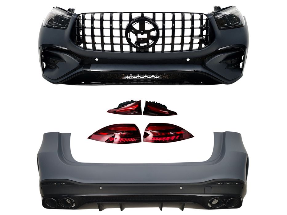 Комплект рестайлінга стиль GLE53 LCI Mercedes-Benz GLE W167 2018-2023