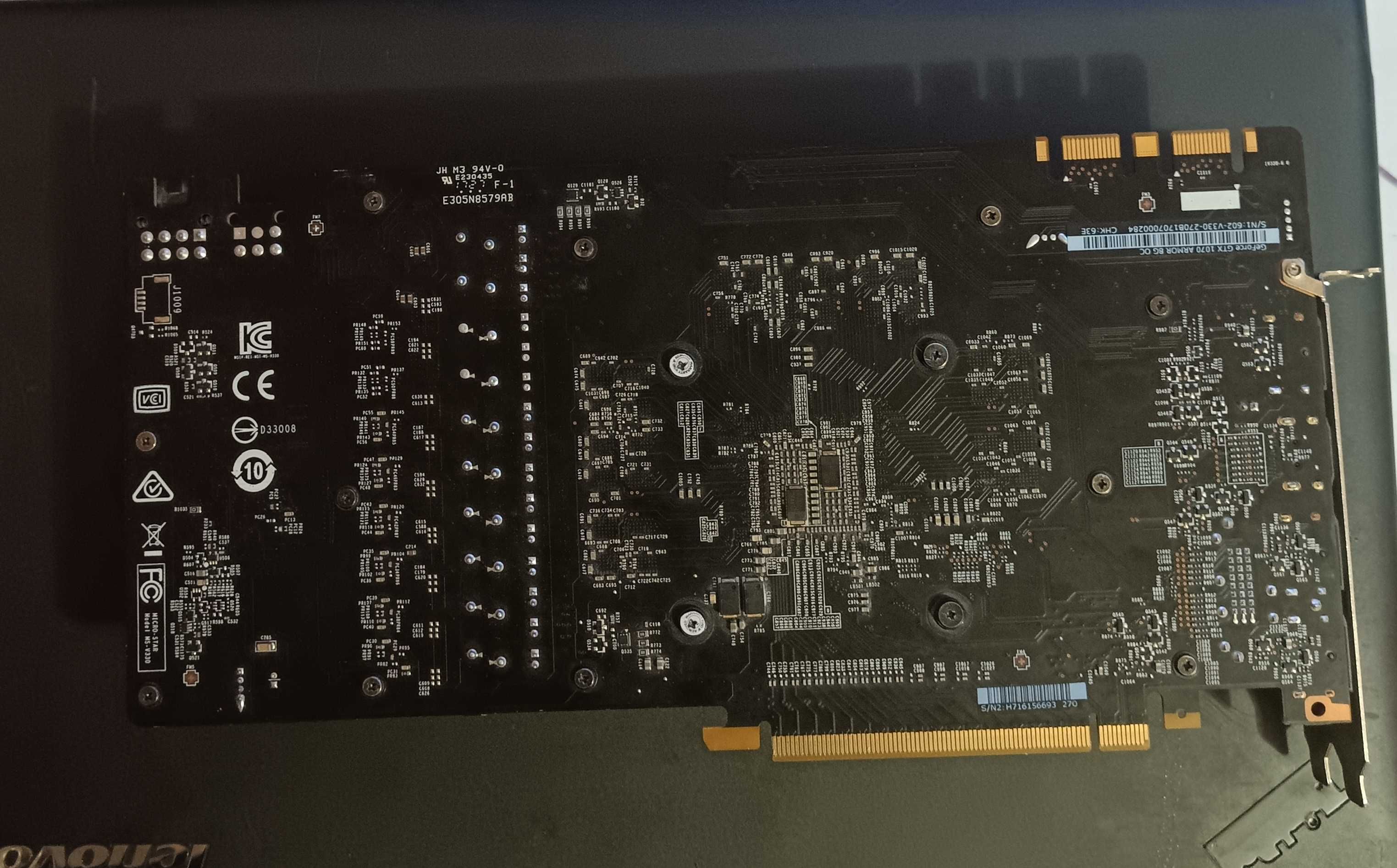 Відеокарта MSI Nvidia 1070