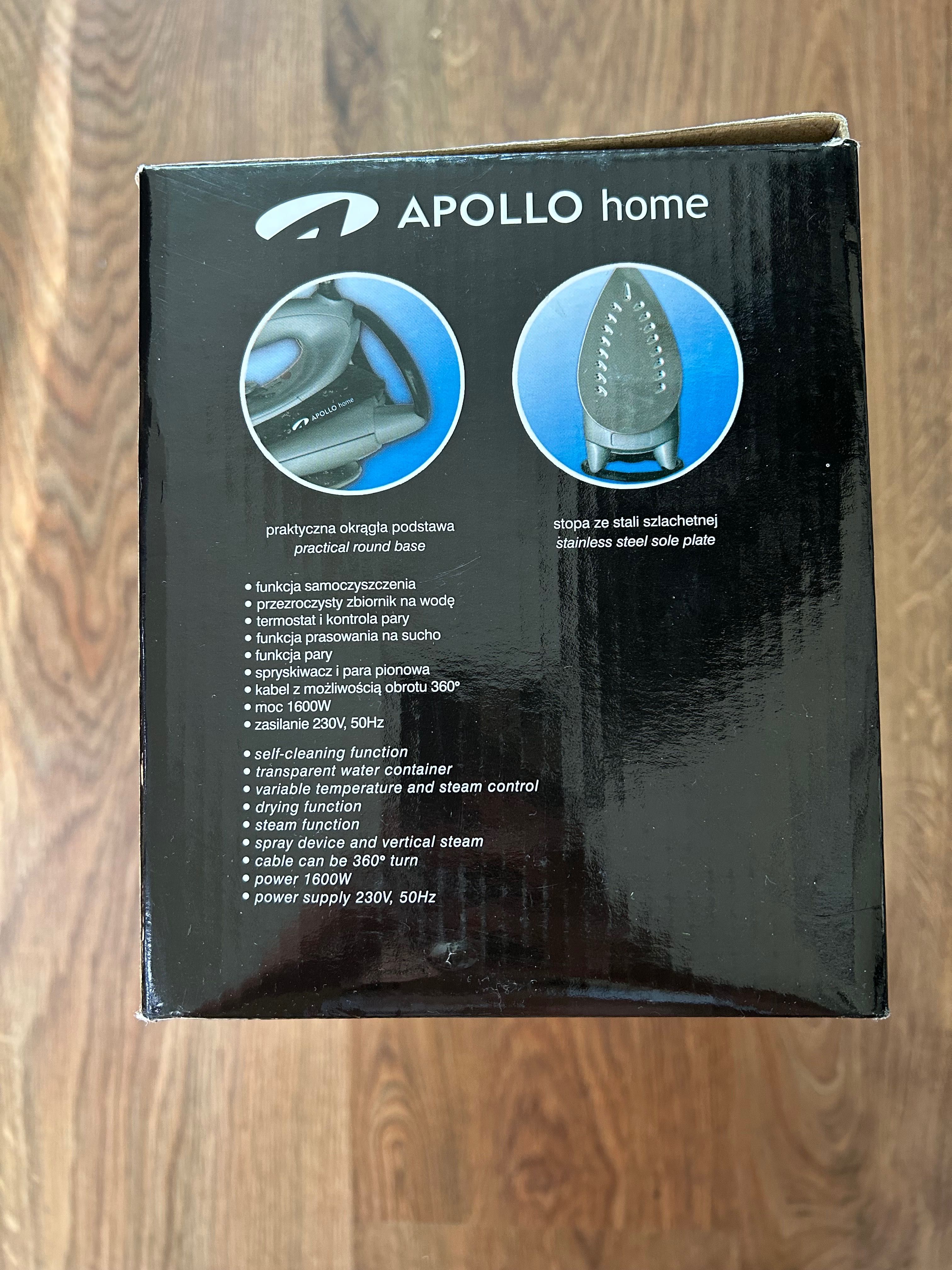 ŻELAZKO 1600 W Apollo home LineaPlatino