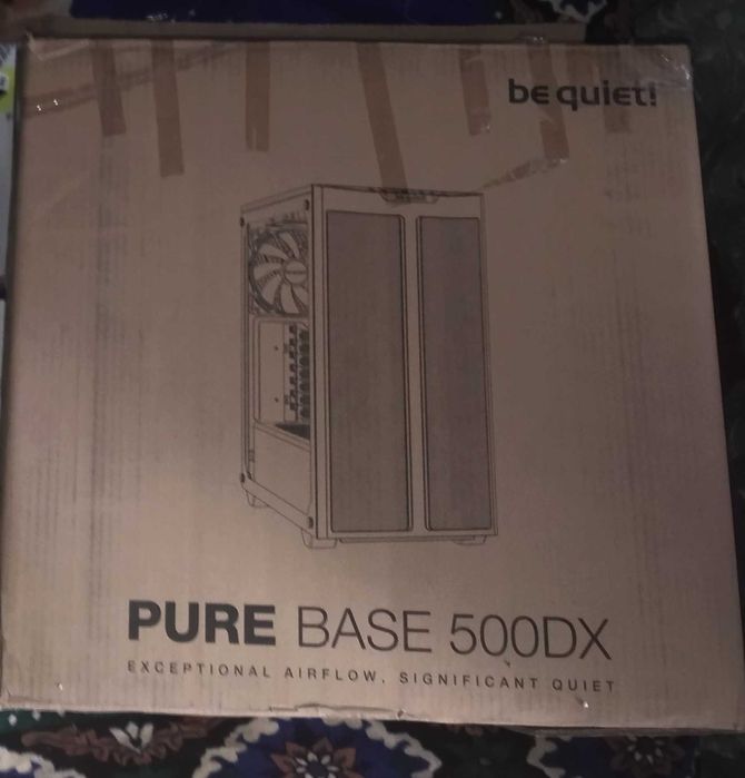 be quiet! Pure Base 500DX Black + be quiet! Light Wings 120 мм