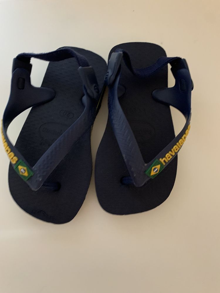 Havaianas bebé tamanho 20