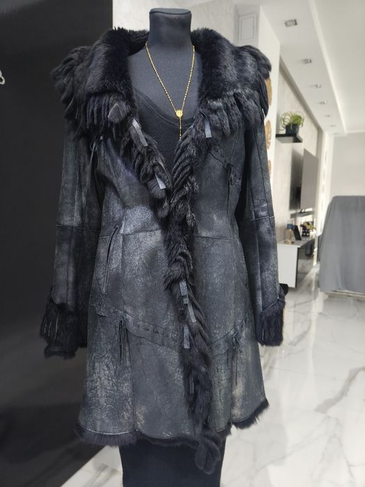 Kożuszek z królika naturalny