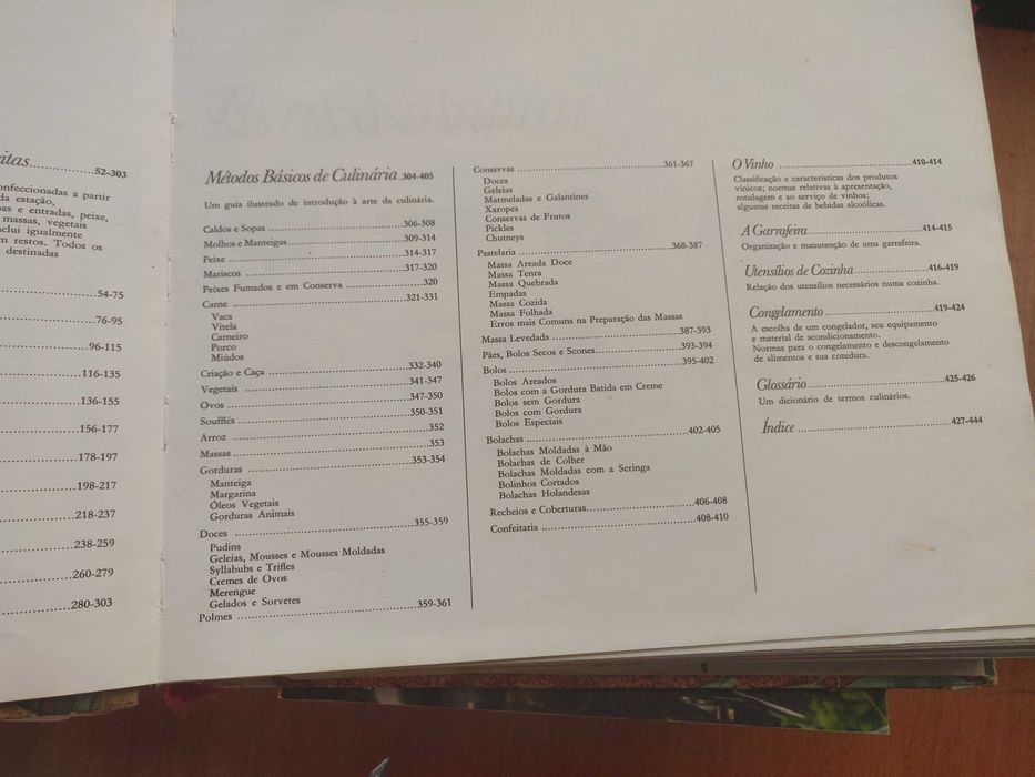 Livro de cozinha
