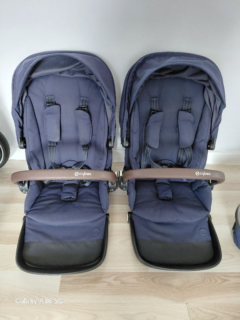 Wózek cybex gazelle s dla bliźniaków