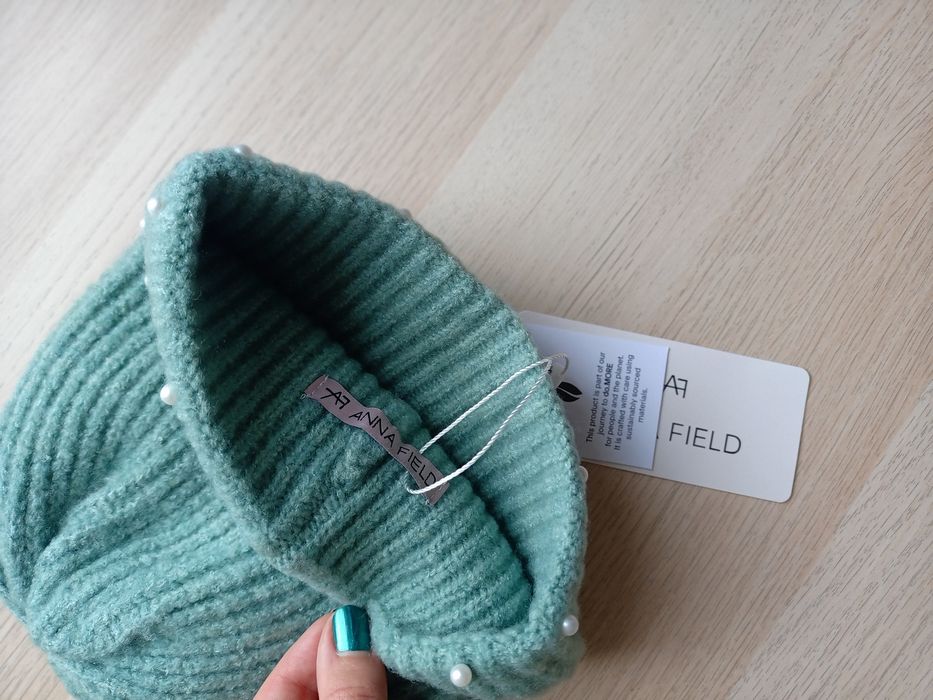 Nowa czapka Anna Field - miętowa