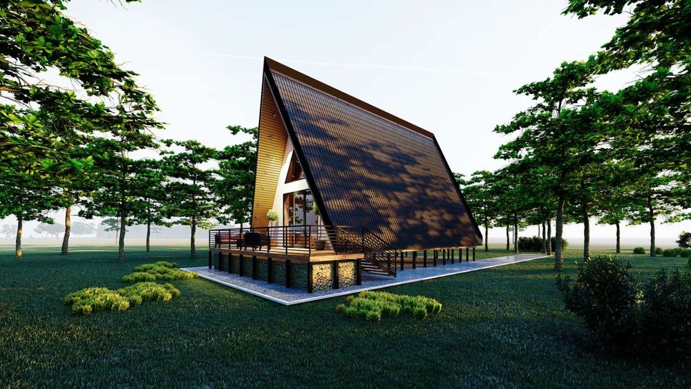 Будинок в  стилі "AFREYM" (не каркасник)