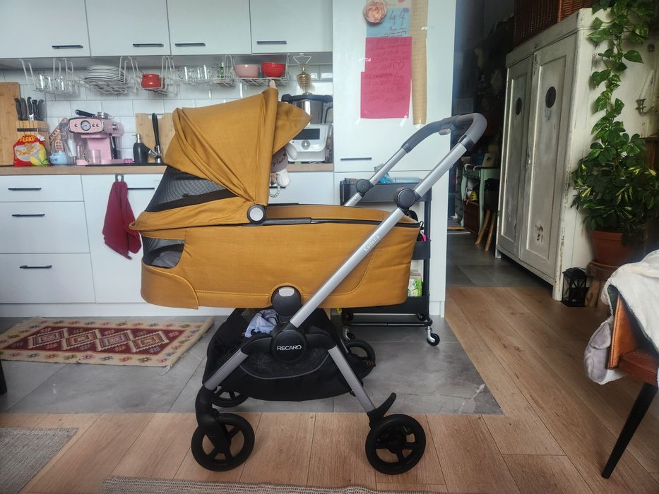 Sprzedam wozek Recaro Sadena kolor brazowy-zloty