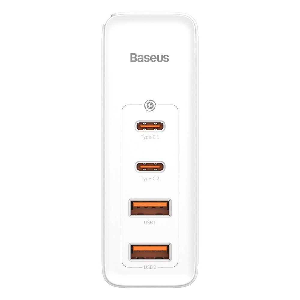Szybka ładowarka sieciowa GaN2 Pro USB USB-C QC PD 100W biały