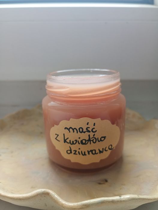 Maść z dziurawca 100 ml - oparzenia ,rany ,egzema , trądzik
