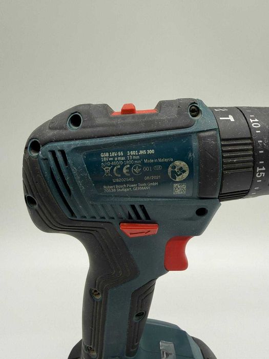 Wiertarko-Wkrętarka UDAROWA BOSCH GSB 18V-55 AKU 4.0AH loombard milicz