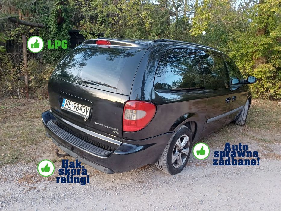 Chrysler Grand Voyager Chrysler Grand Voyager 3,3 V6 - super rodzinne auto 7os!
