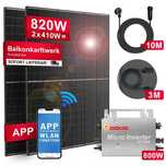 zestaw Fotowoltaiczny Solarny Balkonowy na balkon 820 W KOMPLETNY wifi