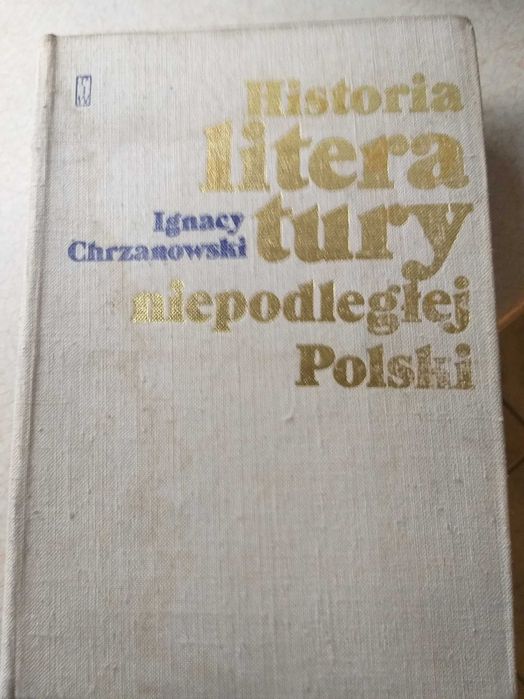 Księga-Historia literatury niepodległej Polski
