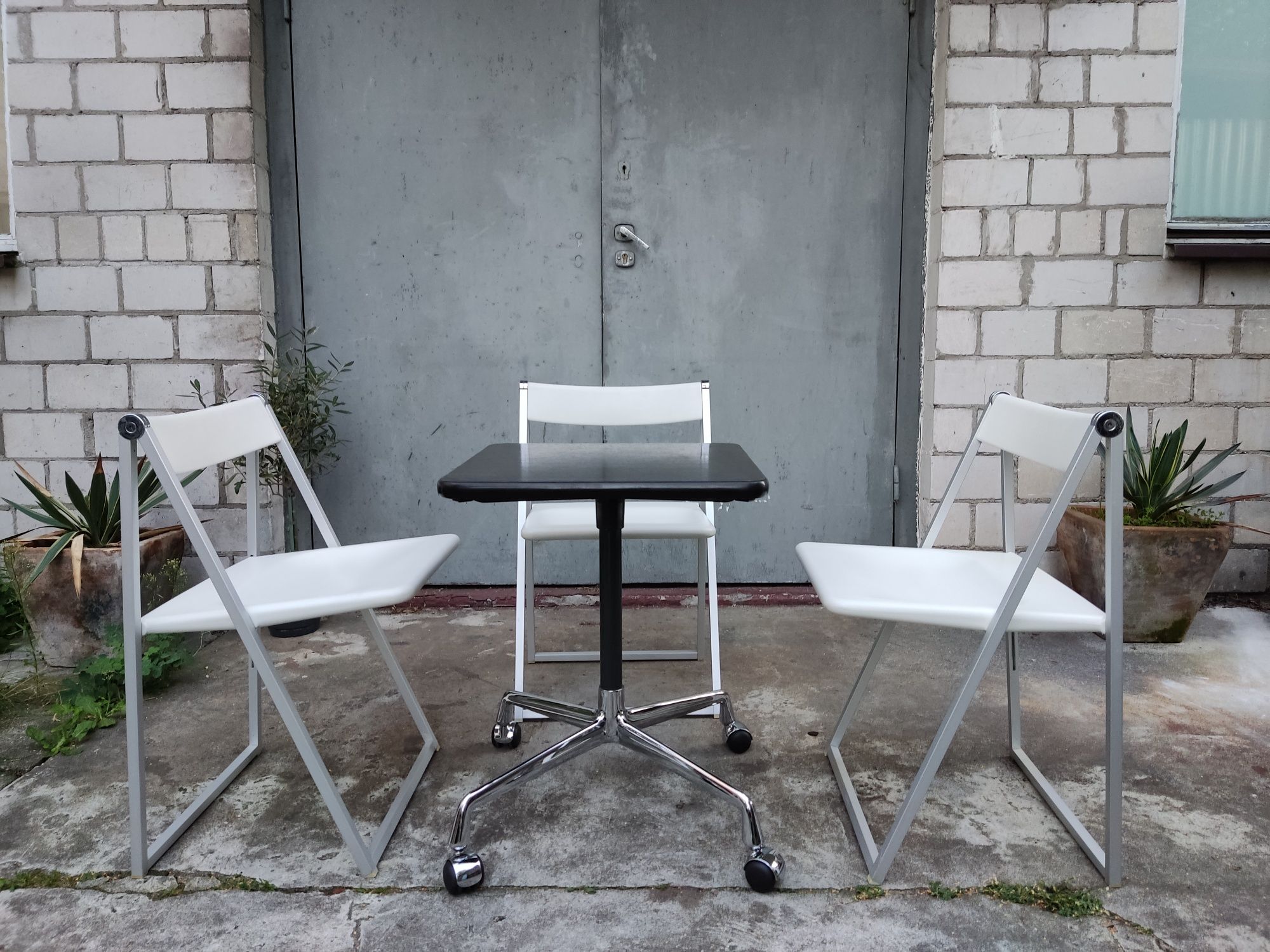 Interlübke składane krzesło vintage