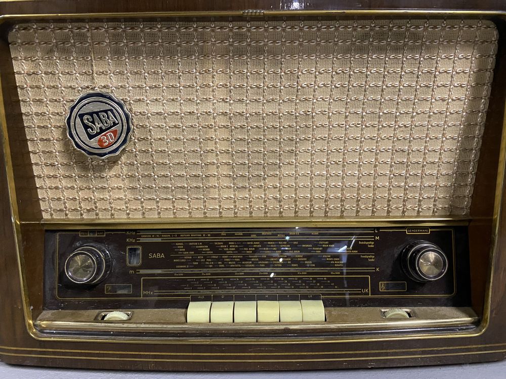 Radio lampowe Saba W5-3D