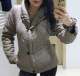 Bezowa zimowa wiosenna kurtka guess 36 38 s m