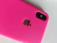 iPhone Apple xs z różowym etui