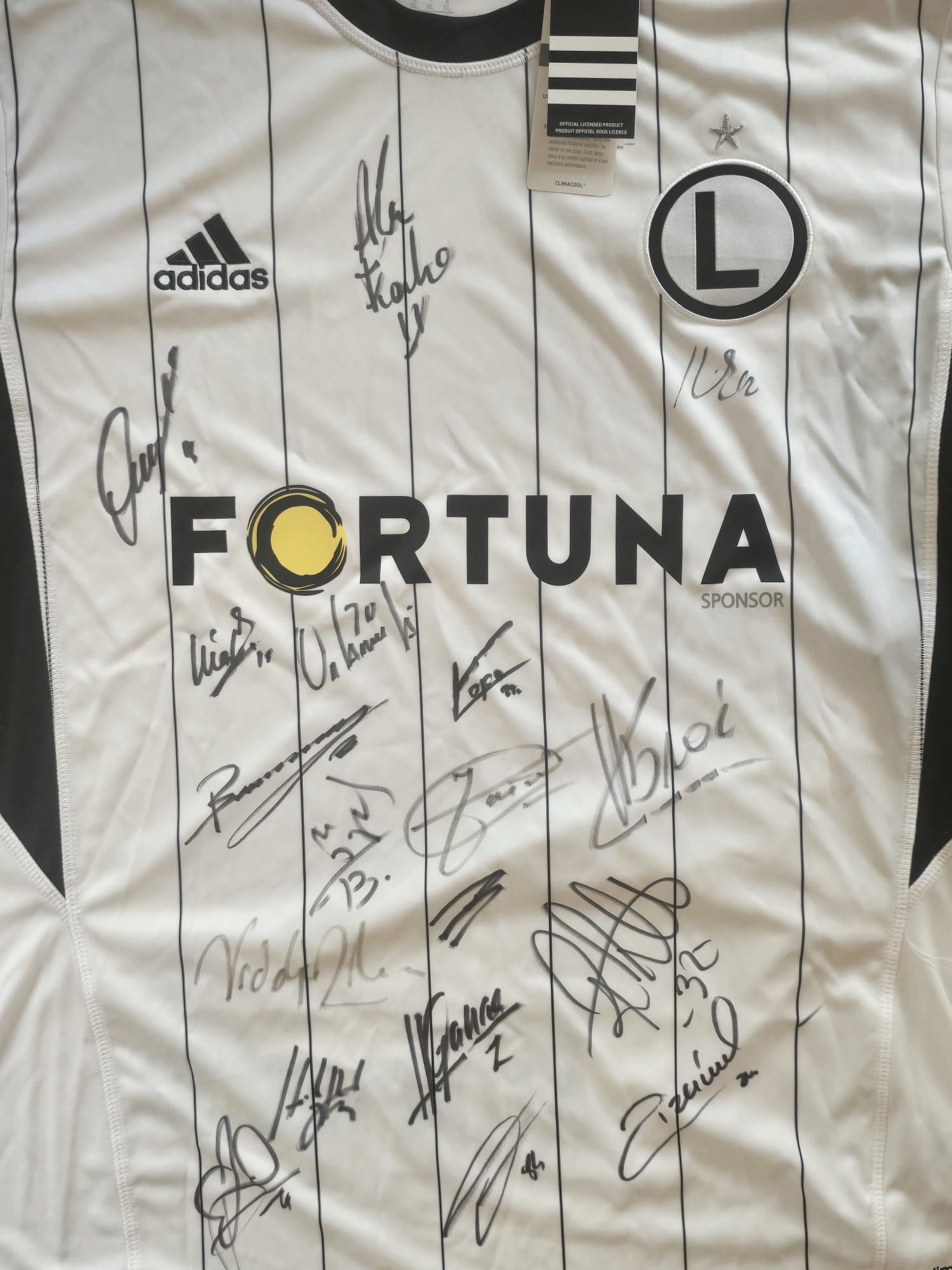 Koszulka z autografami Legia Warszawa 2013-14