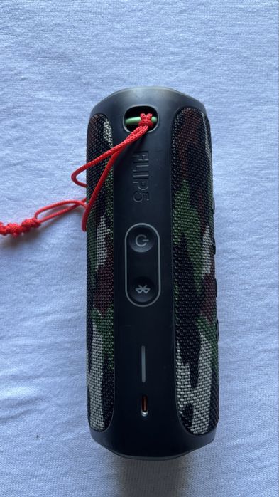 Coluna portátil JBL Flip 5 - Camo / Squad