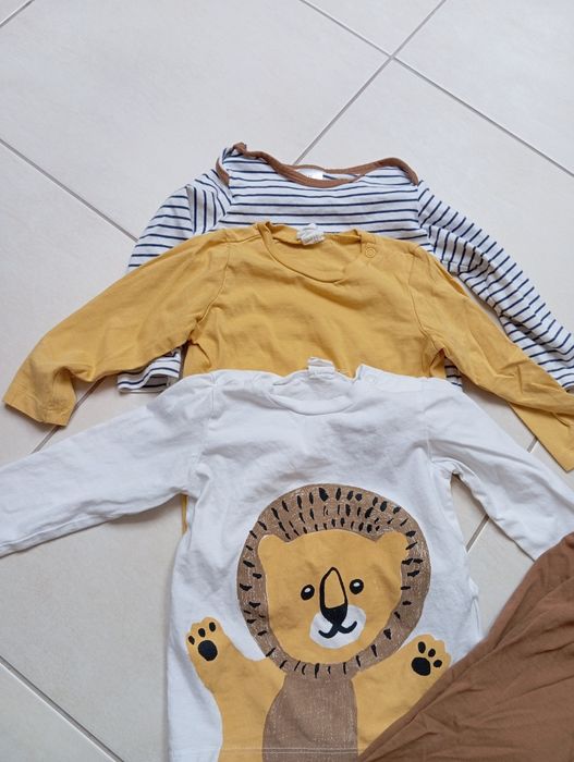 Zestaw h&m 74 niemowlak chłopiec