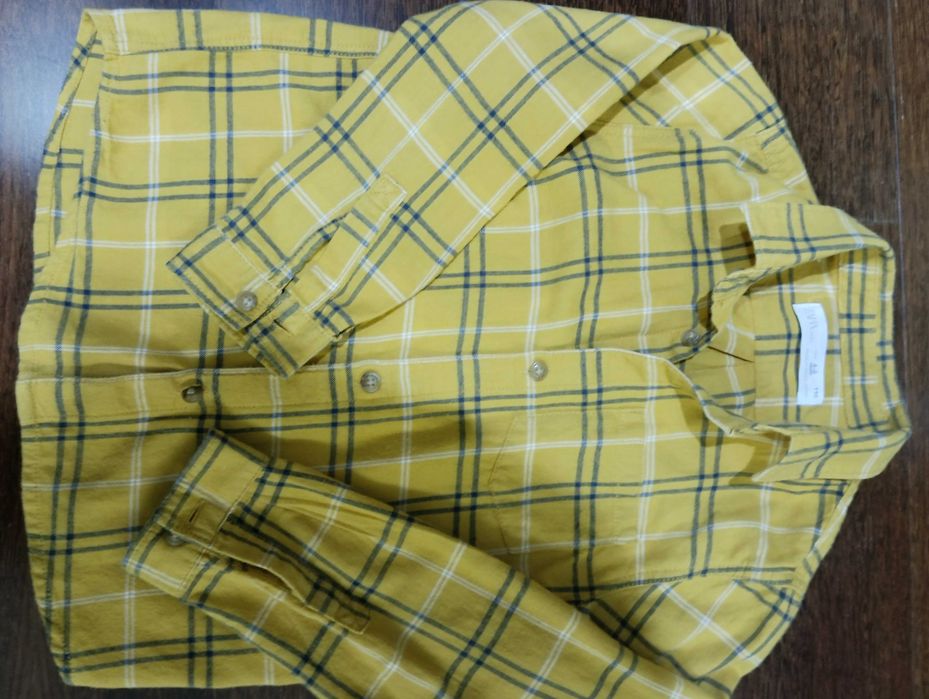 Camisa de xadrez menino-Zara